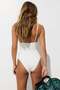 Padded-cup High Leg Swimsuit - 4