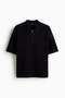 Relaxed Fit Hole-knit polo shirt - 6