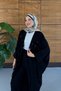 Women's Tulle Floral Embroidered Bat Sleeve Linen Suit - 6