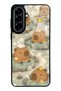 Samsung A57 Capybara Onsen Design Glossy Phone Case