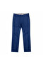 ROMER Men's Indigo Blue Cotton Twill Straight-Leg Chinos