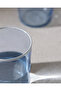 Pierretta-Colourful Set of 4 Water Glasses - Soft Blue - 380 ml - 4