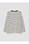 Anthracite Crew Neck Printed Boys' 2-Piece T-Shirt - 4