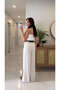 Tolles Ecru Belted Trousers - 2