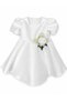 Baby Girl Princess Dress with Removable Rose Brooch Special Occasion, Birthday - 6