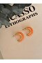 Colorfast Vip Model Enamel Half Hoop Earrings |   Women's Bijouterie Summer Earrings - 4
