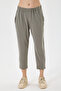 Women's Elastic Waist Carrot/Shalwar Style Lycra Pants - 6
