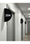 Side Mounted Room Directional Signage Number Sign Size 20X11 cm Double Directional Z - 4