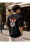 Men's Oversize Printed 100% Cotton T-shirt - 3