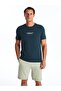 Crew Neck Short Sleeve Printed Combed Cotton Men's T-Shirt (S4)