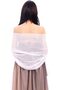 Womens Large Chiffon Shawl Wraps Scarf for Evening Dresses Bridal Bridesmaid Shawl for Wedding - 3