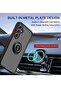 Full Body Protective Case for Samsung Galaxy M52 – Blue, 360° Magnetic Ring Kickstand, Anti-Fingerprint, Shockproof - 2