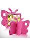 Hot Pink iPad 10th Generation Kids Case (2022) - Butterfly Design with Kickstand, Full Body Drop Protection, Shockproof & Rugged for Kid-Proof Use