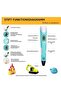 3D Printer Pen Set for Children Adults, 12 Colours PLA Filament, 250 Stencils eBook (Blue) - 4