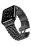 Compatible with Apple Watch Band Series 5 44mm 42mm, Stainless Steel Watch Band with Butterfly Folding Clasp for iWatch Band Series 5/4/3/2/1