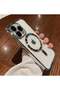 Magnetic Case for iPhone 14 Pro Max [MagSafe] Camera Lens Protector Plating Luxury Cover