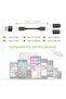 Smart Adapter Card Storage Box, Portable USB-C/USB-A/Micro-USB/Lightning Charging Cable Kit - 2