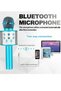 Karaoke Microphone for Kids Adults,Portable Bluetooth Microphone for Singing,Professional Voice Changer Blue Microphone Wireless,Birthday Gifts for 3 4 5 6 7 8 + Year Old Boys Girls - 2