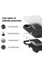 Liquid Silicone iPhone 16 Plus Case Cover - Full Body Protection, Shockproof, Slim, Anti-Scratch, Soft Microfiber Lining (Black) - 3