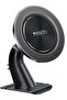 C201 Magnetic Phone Holder – 20 Magnets, Anti-Slip Grip, Charging Port Access, Universal Fit (Black)