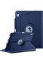 Navy Blue 360-Degree Rotating Case for iPad Air 5th/4th Gen (10.9") with Pencil Holder & Auto Sleep/Wake