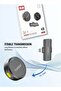 Wireless Lavalier Lapel Microphone for iPhone - Lightning Dual Mic with Magnetic Clip, Noise Reduction, 25m Range - 6