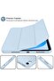 Trifold Stand Smart Case for New iPad 10.9 Inch (10th Gen 2022) with Pencil Holder - Soft TPU Back - 4