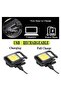 Mini Flashlight, 800Lumens COB Bright Rechargeable Keychain Flashlights, Black, LEDLIG01-B - 4