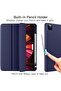 2024 iPad Pro 13 Inch Smart Case with Pencil Holder – Blue, Touch ID Support & Auto Wake/Sleep Function - 4