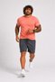 Plus Size Zippered Classic Combed Cotton Shorts 26622 Fume - 3