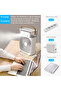 WIDGETS MATRIX Portable Air Cooler Fan Mist, USB Rechargeable Humidification Spray 3 Wind Speeds - 4