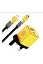 GoldenPlus 1*4 شاحن مع كابل متعدد - 2