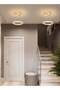 LED ceiling light, white light, modern, 19W, energy saving, easy to clean, for home, 20cm diameter - 2