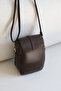 Double Zippered Cross Strap Women's Shoulder Bag En16 Length22 - 6