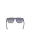 Shiny Grey Polarized Injected Male Sunglasses - 4