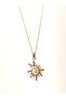 High Quality Large Size Sun Steel Necklace (45+5 cm) - 3