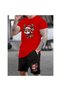 Unisex Oversize Shorts Set Short Sleeve T-Shirt Comfortable Fit Summer Casual Sports
