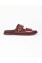 Women's Summer Double-Strapped Buckle Shiny Slippers - Sorell - 4