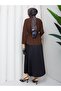 Terikoton Fabric - Corseted Waist with Corset Support - Women's Hijab Shirt - 5