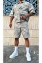 Premium Patterned Shorts & Jacket Set - 3