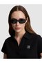 Black Comfort Fit Polo Collar T-Shirt 50326890-Vr046 - 2
