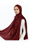 60% Lyocell 40% Cotton Motif Pattern Shawl_Light_Burgundy - 2