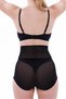 Women's Laser Cut Non-Marking Tulle Ghost Panties Corset 1 Size Tightener - 2
