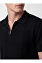 Rmz Gi̇yi̇m Farkiyla Devrik Roba Yaka Soft Touch Men's Knitwear T-Shirt - 4