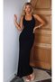 Fit Cut Halter Neck Maxi Dress - 2