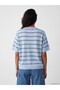 Vizyon New Season Crew Neck Striped Women's Knitwear Sweater - 4