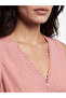 Esvab • Modern & Distinctive V Placket Lace Detailed Peplum Blouse - 3