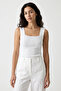 Square Neck Crop Tank Top Standard Size