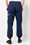 Men Sportswear Fit Training Track Pants, Navy - 4