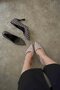 Women's Beige Patterned Stiletto Tr08Ms12B - 7